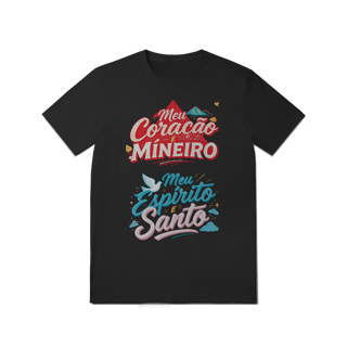 Nome do produto Coração Mineiro - T-Shirt Quality
