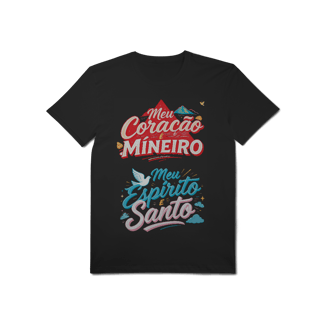 Nome do produto Coração Mineiro - T-Shirt Pima