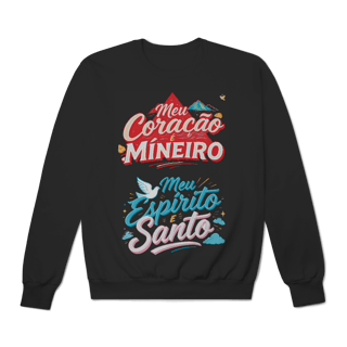 Nome do produto Coração Mineiro - Moletom Prime Fechado