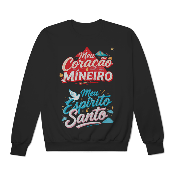 Coração Mineiro - Moletom Prime Fechado