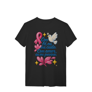 Nome do produto Com Fé eu me Cuido - Quality Feminina