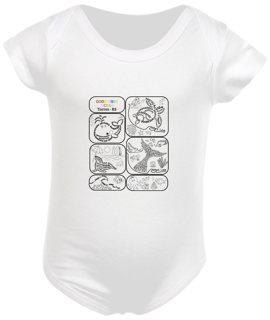 Body Good Vibes Ocean: colorindo brincando