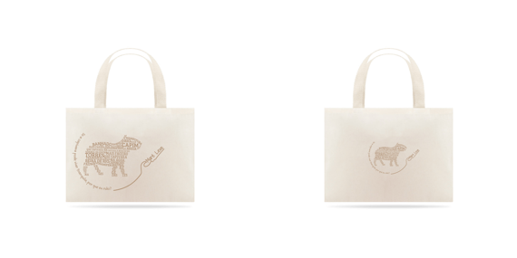 Bolsa Eco Bag Relax Capivara