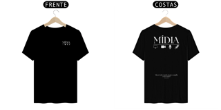 Nome do produtoUniforme - Mídia - Unissex - Preta