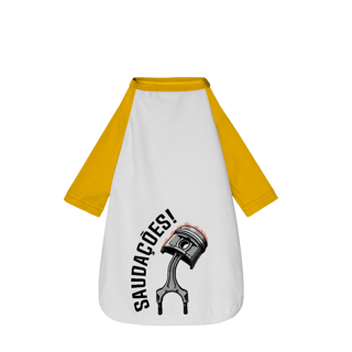 Nome do produto Saudações da Biela - Camisa Pet Dog - STT002