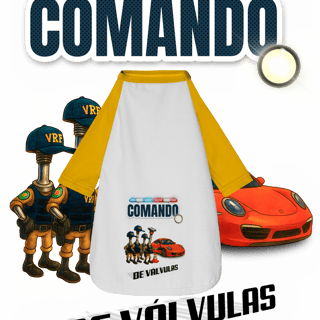Nome do produto Camisa Pet Dog - Comando... de Válvulas - STT011