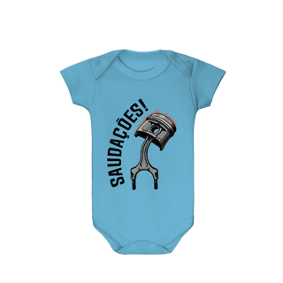 Nome do produto Saudações da Biela - Body Infantil - STT002