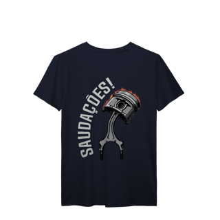 Nome do produto Saudações da Biela - Camiseta Prime - STT002