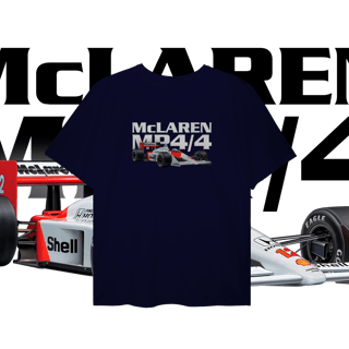 Nome do produto Camiseta Plus Size - MP4/4 Ayrton Senna - STT012
