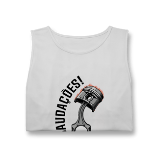 Nome do produto Saudações da Biela - Regata Masc Sport Dry UV - STT002