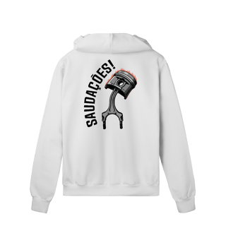 Nome do produto Saudações da Biela - Moletom Prime Com Ziper - STT002