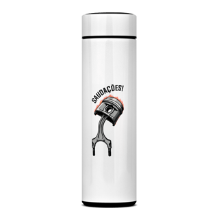 Saudações da Biela - Garrafa Térmica - STT002