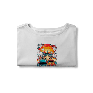 Nome do produto Camisa Cropped - Racha no Rio - STT004