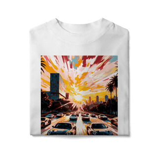 Nome do produto Camiseta Oversized - Comboio na 23 - STT009