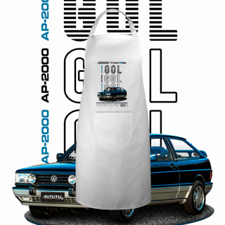 Nome do produto Avental Brim - Gol de Revista - STT014