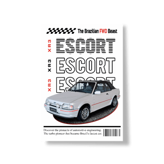 Nome do produto Poster Retrato - Escort de Revista - STT015