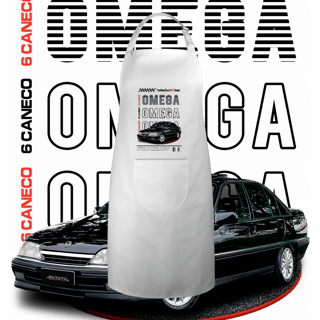 Nome do produto Avental Brim - Omega de Revista - STT020