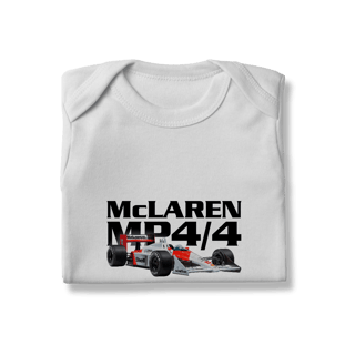 Nome do produto Body Infantil - MP4/4 Ayrton Senna - STT012