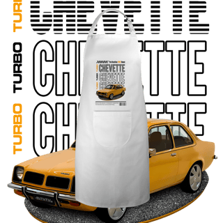 Nome do produto Avental Brim - Chevette de Revista - STT008