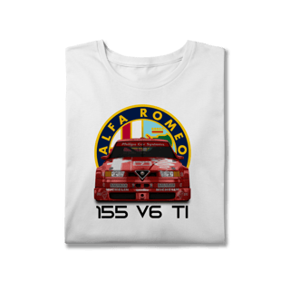 Nome do produto Camiseta Plus Size - Alfa Romeo 155 V6 TI DTM - STT022