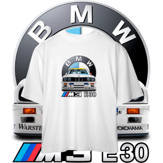 Nome do produto Camiseta Oversized - BMW M3 E30 DTM - STT025
