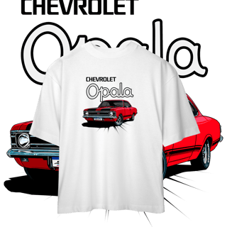 Nome do produto Camiseta Oversized - Opala de Revista - STT003