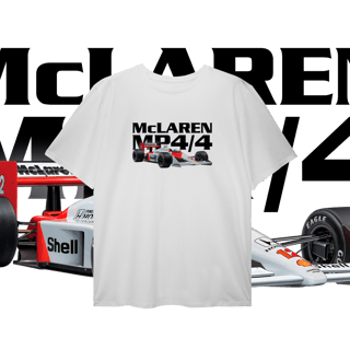 Nome do produto Camiseta Plus Size - MP4/4 Ayrton Senna - STT012
