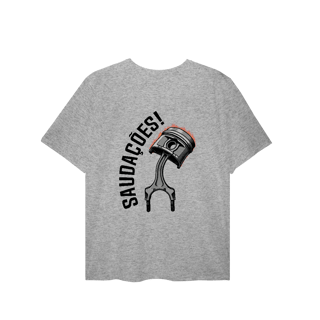 Nome do produto Camiseta Plus Size - Saudações da Biela - STT002