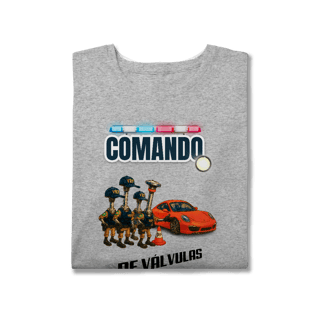 Nome do produto Camiseta Plus Size - Comando... de Válvulas - STT011