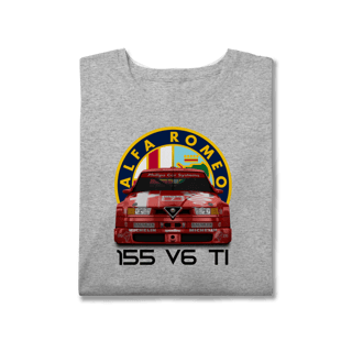 Nome do produto Camiseta Plus Size - Alfa Romeo 155 V6 TI DTM - STT022
