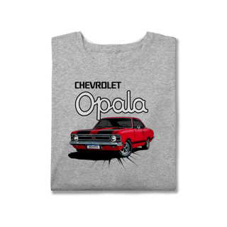 Nome do produto Camiseta Plus Size - Opala de Revista - STT003