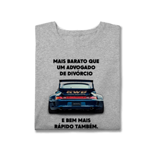 Nome do produto Camiseta Plus Size - Mais Barato Que Um Advogado - STT017