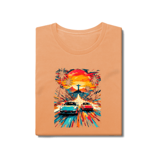 Nome do produto Baby Look Long Estonada - Racha no Rio - STT004