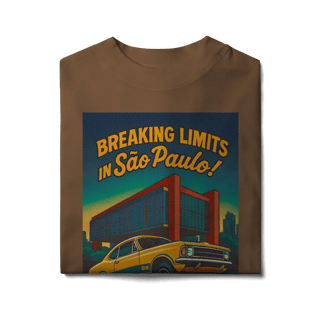 Nome do produto Camiseta Oversized - Breaking Limits in São Paulo - STT006