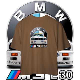 Nome do produto Camiseta Oversized - BMW M3 E30 DTM - STT025