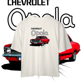 Nome do produto Camiseta Oversized - Opala de Revista - STT003