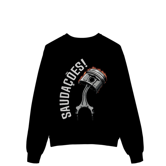 Saudações da Biela - Moletom Prime Fechado - STT002