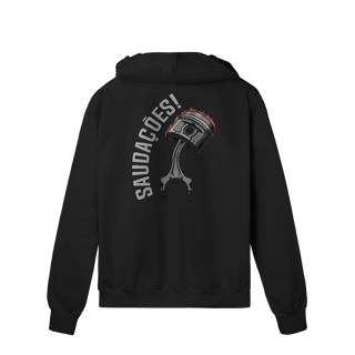 Saudações da Biela - Moletom Prime Com Ziper - STT002