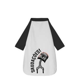Saudações da Biela - Camisa Pet Dog - STT002