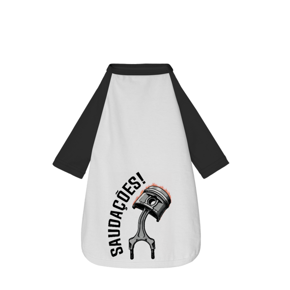 Saudações da Biela - Camisa Pet Dog - STT002