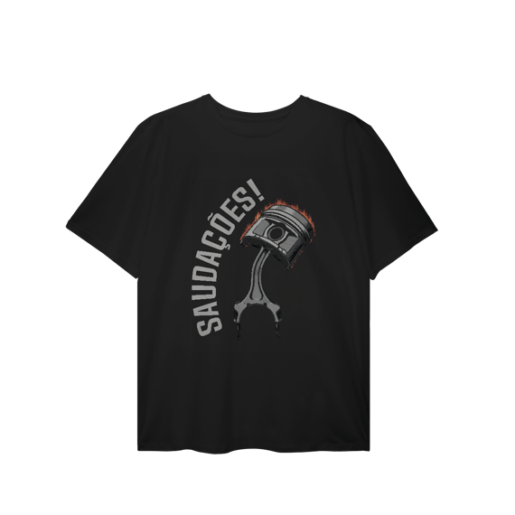 Camiseta Plus Size - Saudações da Biela - STT002