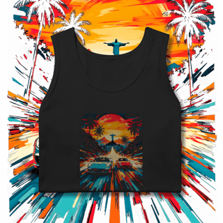 Nome do produto Regata Masculina - Racha no Rio - STT004