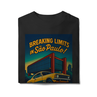 Nome do produto Camiseta Oversized - Breaking Limits in São Paulo - STT006