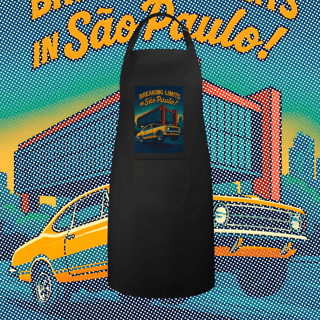 Nome do produto Avental Brim - Breaking Limits in São Paulo - STT006