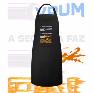 Nome do produto Avental Brim - A segunda faz PÁ - STT007