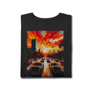 Nome do produto Camiseta Plus Size - Comboio na 23 - STT009