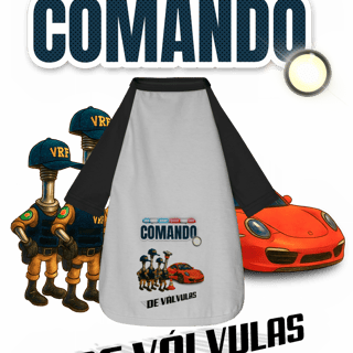 Nome do produto Camisa Pet Dog - Comando... de Válvulas - STT011