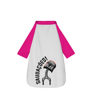 Nome do produto Saudações da Biela - Camisa Pet Dog - STT002