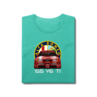 Nome do produto Baby Look Fem. Estonada - Alfa Romeo 155 V6 TI DTM - STT022