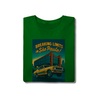 Nome do produto Camiseta Quality - Breaking Limits in São Paulo - STT006